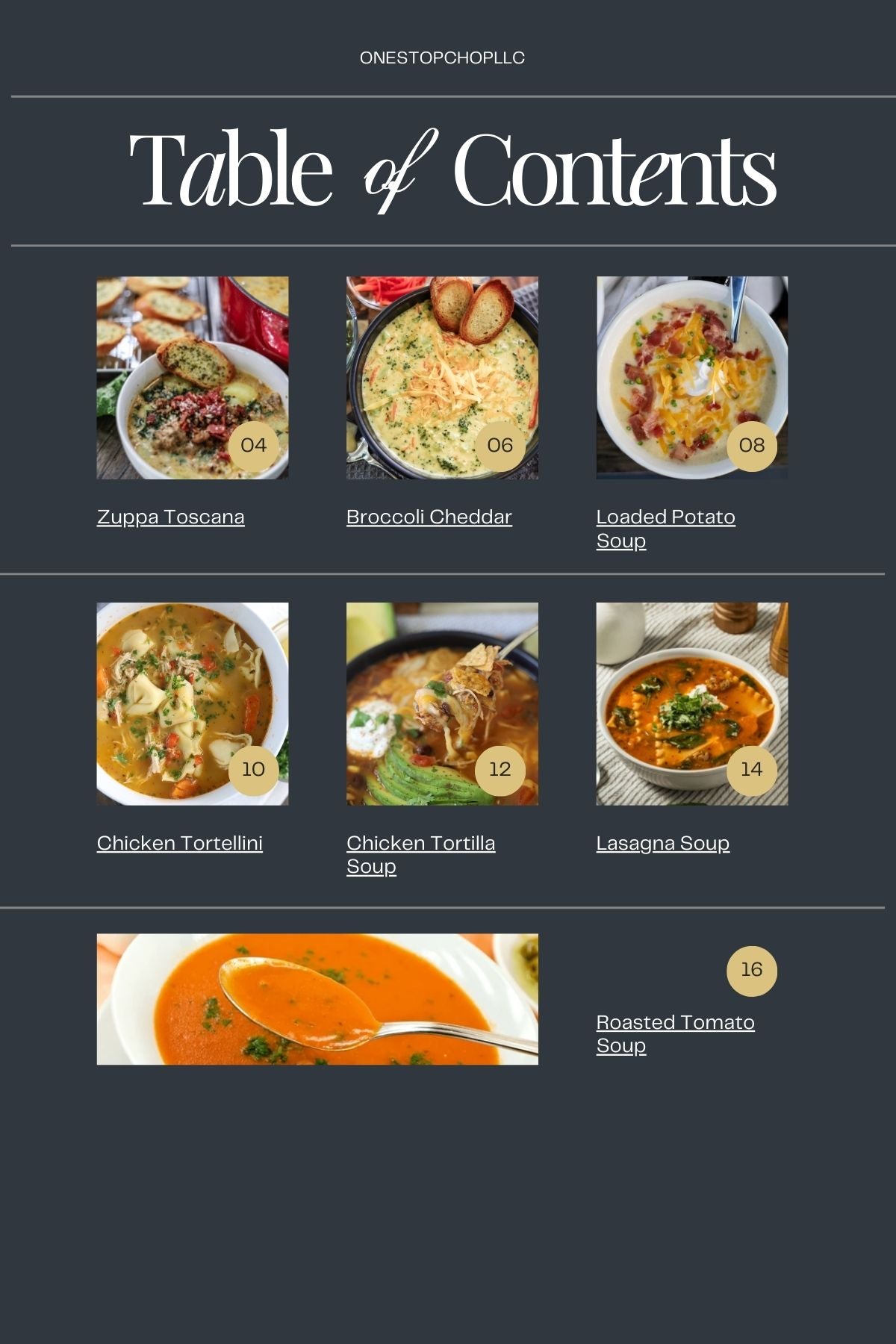Soups & Stews Recipe E-Book: Cozy, Nourishing & Flavorful